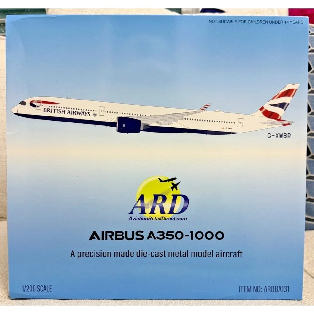 BRITISH AIRWAYS/A350-1041/ARD/1:200/G-XWBR/ARDBA131/NEW/MSARBA35062326